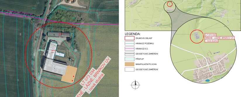 Mšené lázně, Brníkov ÚV – nová studna