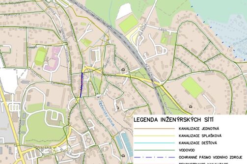 Doksy, Máchova - rekonstrukce vodovodu a kanalizace