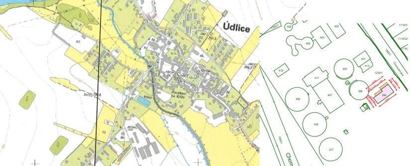Údlice, ČOV – rekonstrukce objektu autodopravy