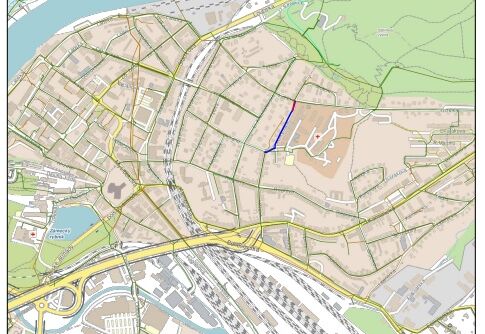 Děčín, Purkyňova II - rekonstrukce vodovodu a kanalizace