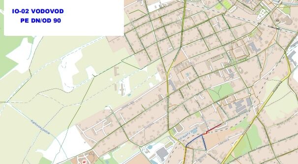 Varnsdorf, Chmelařská, Železná - rekonstrukce kanalizace a vodovodu