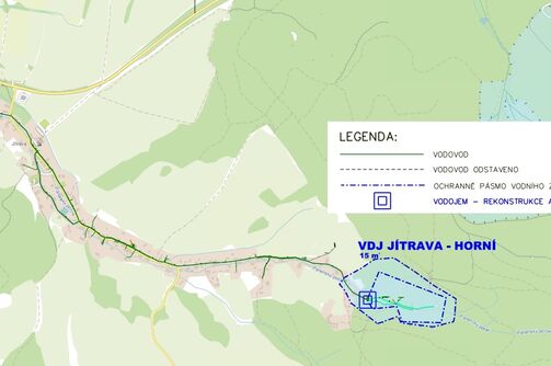 Rynoltice, VDJ Jítrava horní – rekonstrukce akumulace