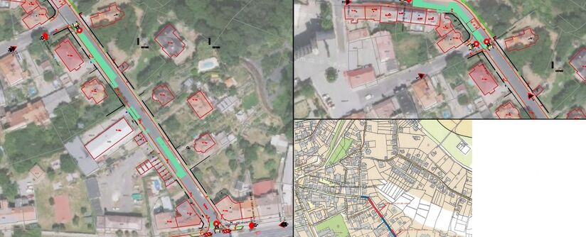 Žatec, Tyršova – rekonstrukce kanalizace a vodovodu