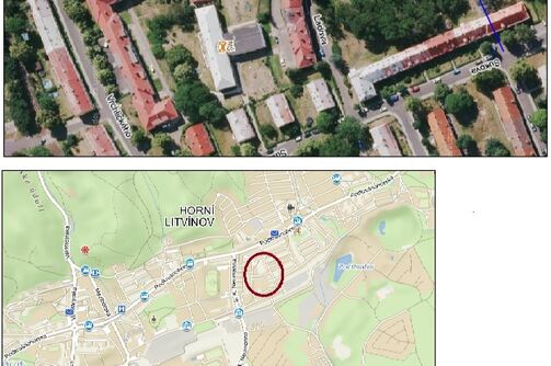 Litvínov, Ladova – rekonstrukce vodovodu a kanalizace