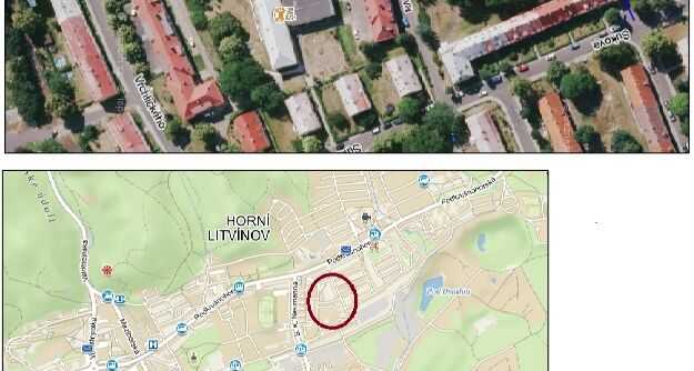 Litvínov, Ladova – rekonstrukce vodovodu a kanalizace