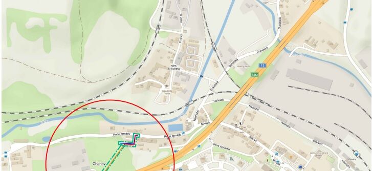 Obrnice, I/13, Rudé armády - rekonstrukce kanalizačního výtlaku a vodovodu