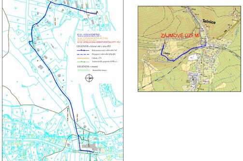 Telnice, Liboňov – rekonstrukce vodovodu