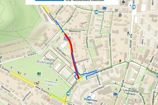 Kadaň, Klášterecká - rekonstrukce kanalizace a vodovodu