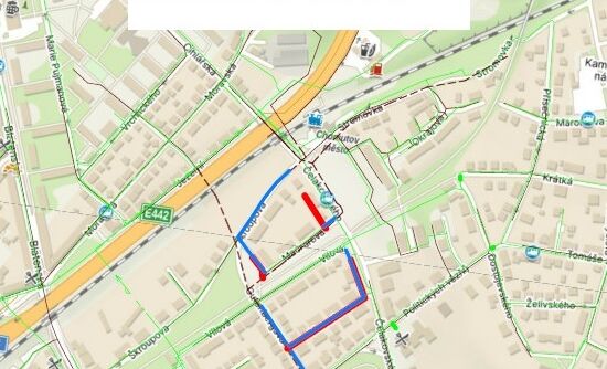 Chomutov, Gutenbergova – rekonstrukce kanalizace a vodovodu