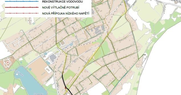 Varnsdorf, Říční - ČSOV, kanalizace a rekonstrukce vodovodu