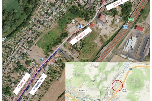Obrnice, České Zlatníky – rekonstrukce kanalizace a vodovodu