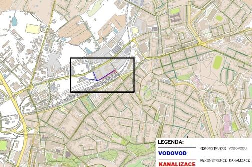 Teplice, Závodní – rekonstrukce vodovodu a kanalizace