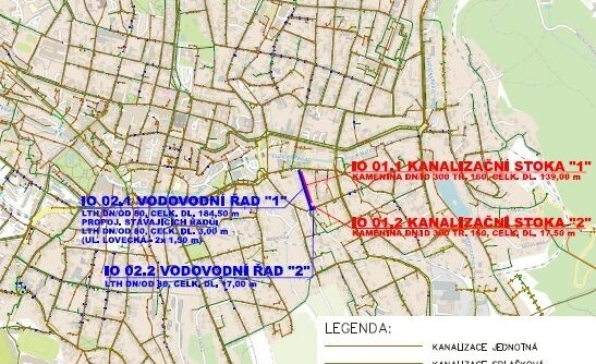 Jablonec n.N., Sokolí x Bažantí – rekonstrukce vodovodu