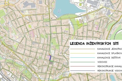 Jablonec n.N., Kubálkova, Mírové náměstí – rekonstrukce vodovodu a kanalizace
