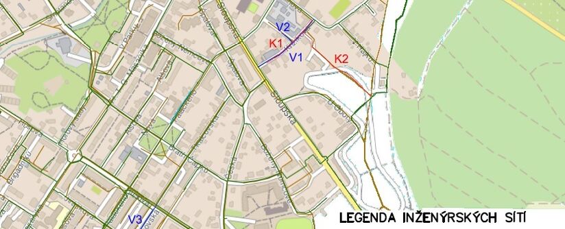 Nový Bor, Křižíkova, Železná,Tkalcovská - rekonstrukce kanalizace a vodovodu