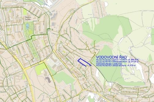 Ústí n.L., Jizerská, Šumavská – rekonstrukce vodovodu