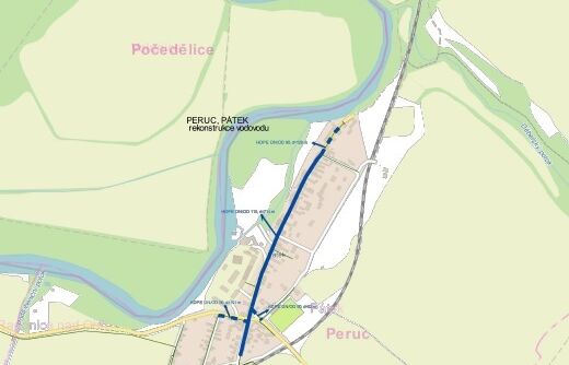 Peruc, Pátek - rekonstrukce vodovodu