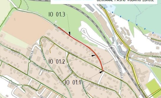 Děčín, Albánská - rekonstrukce kanalizace