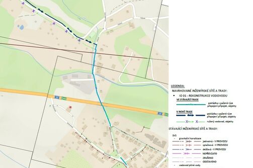 Klášterec nad Ohří, Vítězná  - rekonstrukce vodovodu