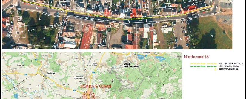 Mimoň, Malá - rekonstrukce vodovodu