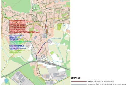Krupka, Dlouhá – rekonstrukce vodovodu a kanalizace