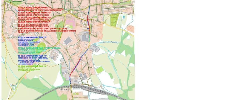 Krupka, Dlouhá – rekonstrukce vodovodu a kanalizace