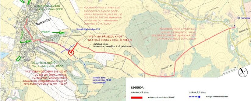 Markvartice, VDJ nad OÚ – zkapacitnění